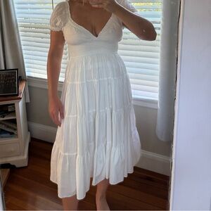 Elegant White Maxi Dress